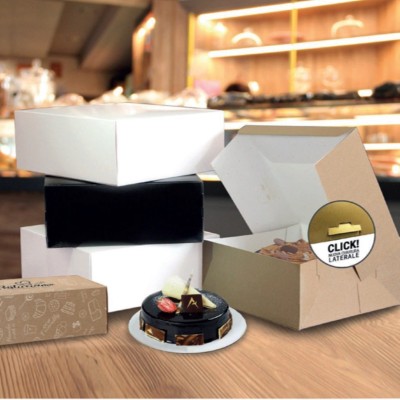 Scatole per torte ecologiche senza manico eco-life Scatole per torte ecologiche senza manico eco-life