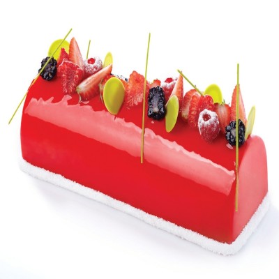 Glassa alla fragola a specchio 1,5 kg Glassa alla fragola a specchio 1,5 kg