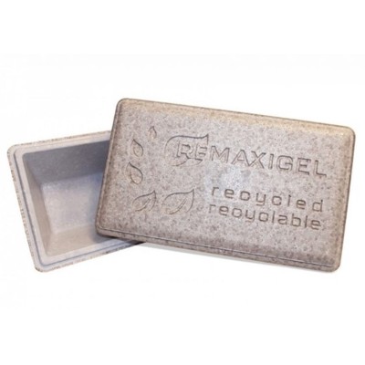 Box termico  in plastica riciclata ReMaxigel colore avana
